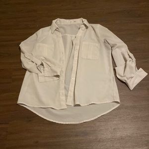 Sheer Button Up (I personally don’t like how this looks on me.)